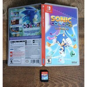 Sonic Colors Ultimate (Nintendo Switch) Complete CIB - Tested
